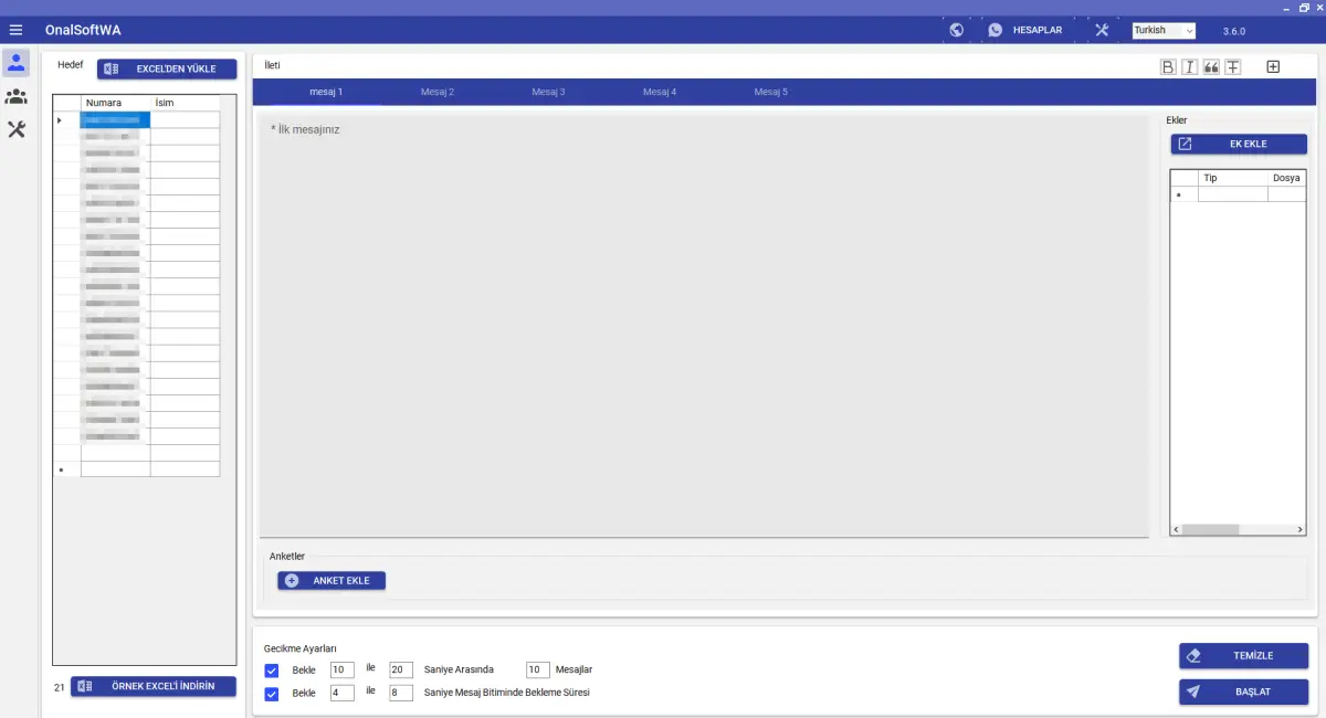 WhatsAutoPro İletişim ve Veri Toplama Yazılımı